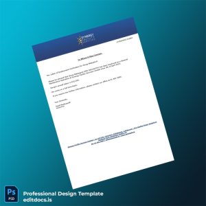 Editable Ireland Synergy Facility Services Limited Employment Verification Letter Template (Word&PDF) Page Preview - EditDocs