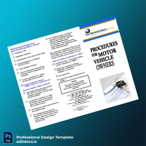 Editable Jamaica Tax Administration Registration Certificate Template (Word&PDF) Page Preview - EditDocs