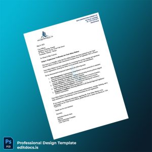 Editable Kenya Alfa Construction Company Employment Verification Letter Template (Word&PDF) Page Preview - EditDocs