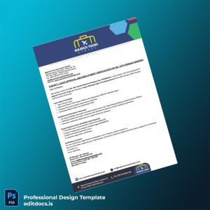 Editable Kenya Majirch Tours and Trade Ltd Employment Verification Letter Template (Word&PDF) Page Preview - EditDocs