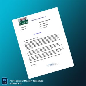 Editable Mauritius TESCO LOTUS SUPER MARKET Employment Verification Letter Template (Word&PDF) Page Preview - EditDocs