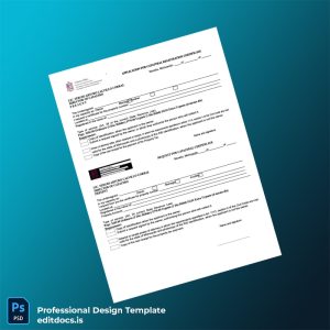 Editable Mexico Cadastral Authority Request for Cadastral Registration Certificate Template (Word&PDF) Page Preview - EditDocs