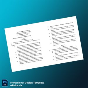 Editable Myanmar Ministry of Education Private School Registration Certificate Template (Word&PDF) Page Preview