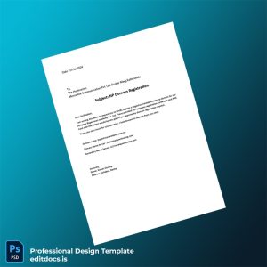 Editable Nepal Mercantile Communication Pvt Ltd Domain Registration Request Letter Template (Word&PDF) Page Preview - EditDocs