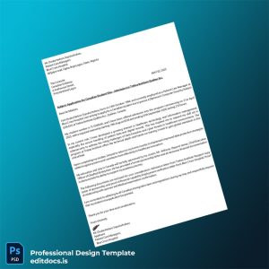 Editable Nigeria Blue Cross Hospital Employment Verification Letter Template (Word&PDF) Page Preview - EditDocs