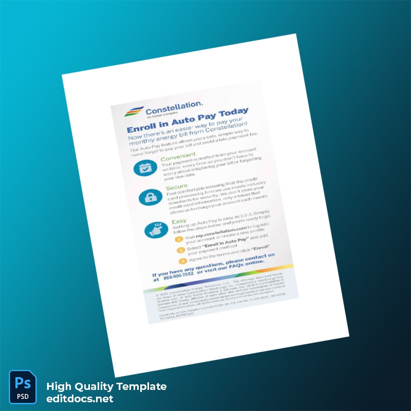 Not Specified Editable Bill Template in Word and PDF formats page 5