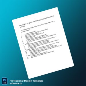 Editable Pakistan Customs WeBOC ID Registration Certificate Template (Word&PDF) Page Preview - EditDocs