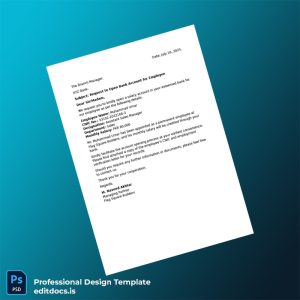 Editable Pakistan Flag Square Builders Employment Verification Letter Template (Word&PDF) Page Preview - EditDocs