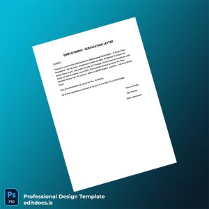 Editable Pakistan Jamia tul Hira Al Islamia Employment Verification Letter Template (Word&PDF) Page Preview - EditDocs