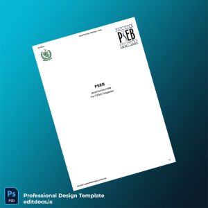 Editable Pakistan PSEB Registration Renewal Form Template (Word&PDF) Page Preview - EditDocs