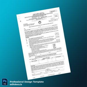 Editable Pakistan Pakistan Medical Dental Council Business Registration Certificate Template (Word&PDF) Page Preview