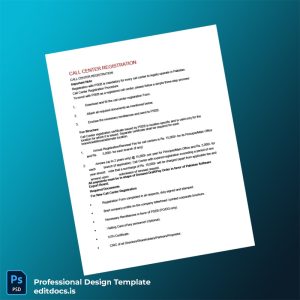 Editable Pakistan Pakistan Software Export Board Business Registration Certificate Template (Word&PDF) Page Preview