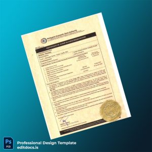 Editable Philippines DENR Certificate of Scrap Buyer s Registration Template (Word&PDF) Page Preview - EditDocs