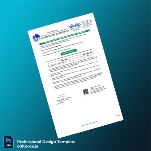Editable Philippines Environmental Management Bureau Hazardous Waste Generator Registration Certificate Template (Word&PDF) Page Preview - EditDocs