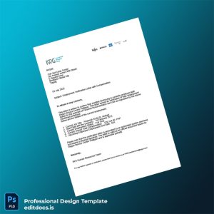 Editable Philippines Regus Service Centre Employment Verification Letter Template (Word&PDF) Page Preview - EditDocs