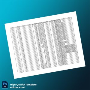 Ramdin Store Editable Utility Bill Template in Word and PDF formats