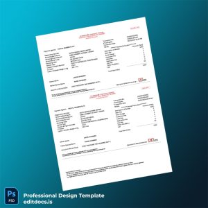 Editable Registration Certificate Template (Word&PDF) Page Preview