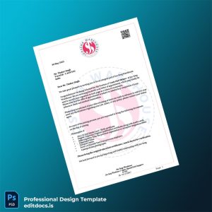 Editable Singapore Joo Seng Warehouse Employment Verification Letter Template (Word&PDF) Page Preview - EditDocs