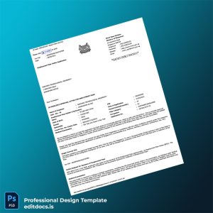 Editable Singapore Nanyang Technological University Employment Verification Letter Template (Word&PDF) Page Preview - EditDocs