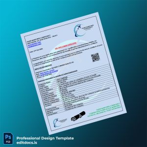 Editable Singapore Sin Herh Construction PTE Ltd Employment Verification Letter Template (Word&PDF) Page Preview - EditDocs