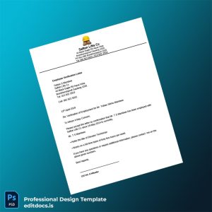 Editable South Africa Safton Lifts Cc Proof of Employment Letter Template (Word&PDF) Page Preview - EditDocs