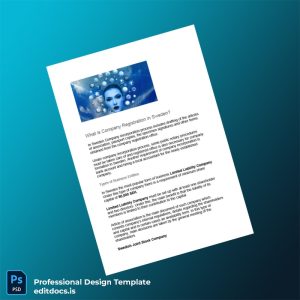 Editable Sweden Companies Registration Certificate Template (Word&PDF) Page Preview - EditDocs