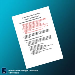 Editable Tamil Nadu Dr M G R Medical University Eligibility Certificate Registration Guide Template (Word&PDF) Page Preview - EditDocs