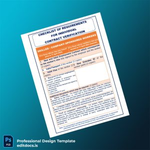 Editable UAE Human Resources Department Employment Verification Letter Template (Word&PDF) Page Preview - EditDocs