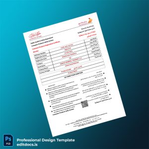 Editable United Arab Emirates Dubai Municipality Consumer Products Registration Certificate Template (Word&PDF) Page Preview - EditDocs