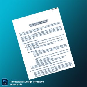 Editable United Arab Emirates Ministry of Health GSL Product Registration Requirements Template (Word&PDF) Page Preview - EditDocs