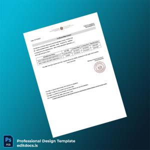 Editable United Arab Emirates Skill Force Security Services LLC Employment Certificate Template (Word&PDF) Page Preview - EditDocs