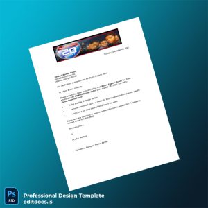 Editable United States 20West Barber Salon Employment Verification Letter Template (Word&PDF) Page Preview - EditDocs