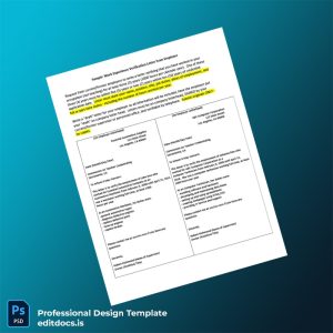 Editable United States ABC Computer Corporation Employment Verification Letter Template (Word&PDF) Page Preview - EditDocs