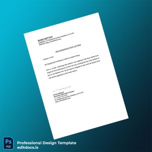 Editable United States Bone Kettle Employment Verification Letter Template (Word&PDF) Page Preview - EditDocs