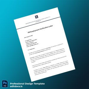 Editable United States EcoPulse Employment Verification Letter Template (Word&PDF) Page Preview - EditDocs