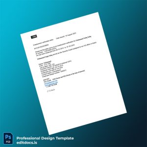 Editable United States GSG INC Employment Verification Letter Template (Word&PDF) Page Preview - EditDocs