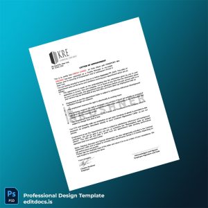 Editable United States Kushner Real Estate Group Employment Verification Letter Template (Word&PDF) Page Preview - EditDocs