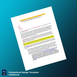 Editable United States Temporary Worker Hire Letter Template (Word&PDF) Page Preview - EditDocs