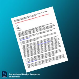 Editable United States University Employment Verification Letter Template (Word&PDF) Page Preview - EditDocs