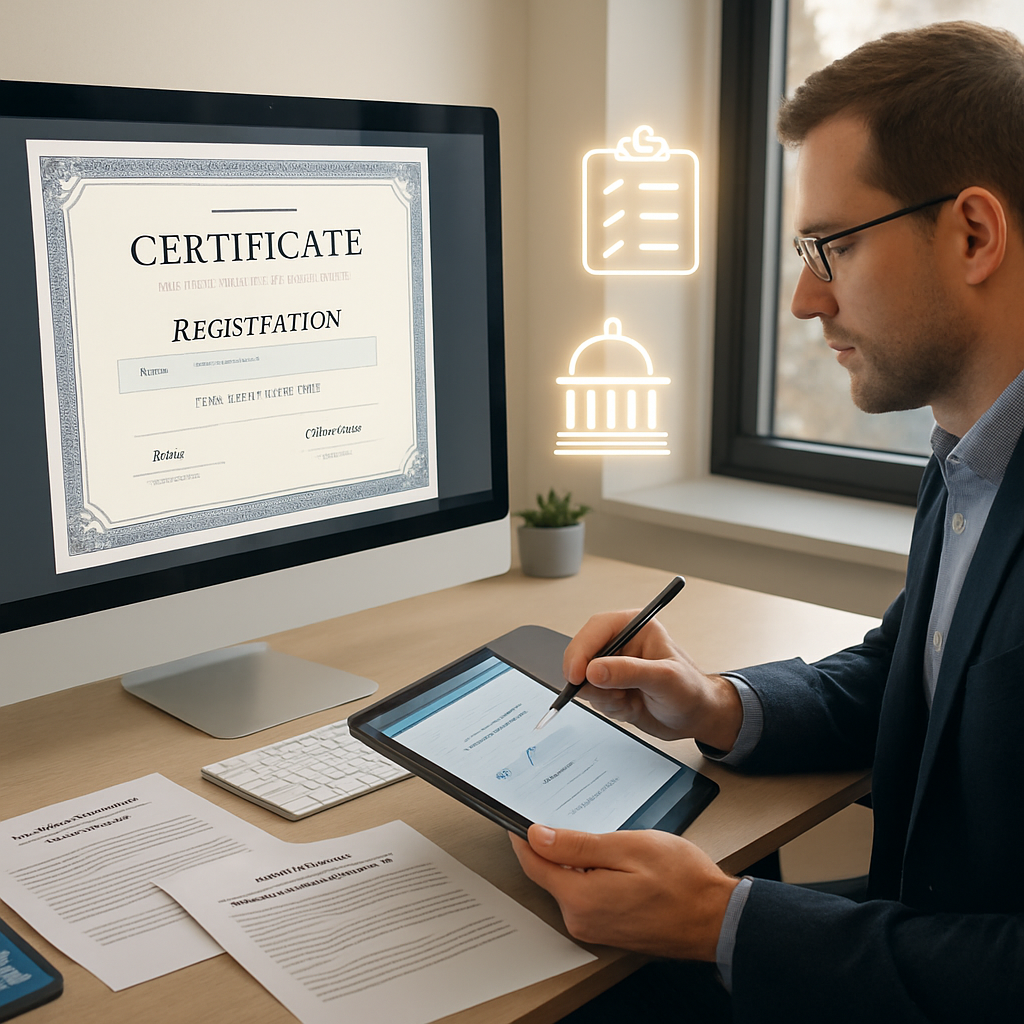 How to Replace a Lost or Damaged Registration Certificate: Step-by-Step Guide