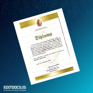 Editable Angola Instituto Superior Técnico Militar Bachelor of Science in Electrical Engineering Template Page Preview - EditDocs