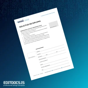 Editable Argentina Fundación Científica Felipe Fiorellino Diploma Template Page Preview - EditDocs