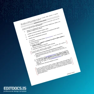 Editable Argentina University of Cinema Bachelor of Arts in Cinematography Template Page Preview - EditDocs