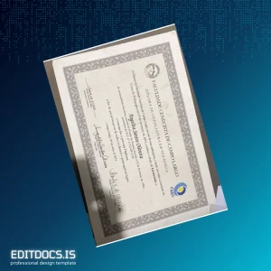 Editable Brazil CNEC Campo Largo Bachelor of Education Template Page Preview - EditDocs