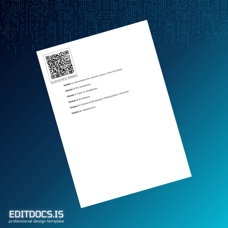 Editable Brazil Escola Nacional de Defesa do Consumidor ProConsumidor Training Certificate page 2 Page Preview - EditDocs