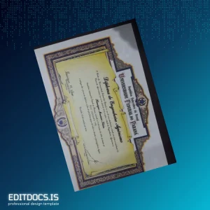 Editable Brazil Federal University of Paraná Bachelor of Science in Agricultural Engineering Template Page Preview - EditDocs