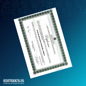 Editable Brazil Instituto Federal de Educação, Ciência e Tecnologia do Ceará Technology Diploma Page Preview - EditDocs