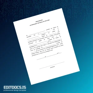 Editable Brazil University Regional do Cariri Graduation Diploma Template Page Preview - EditDocs