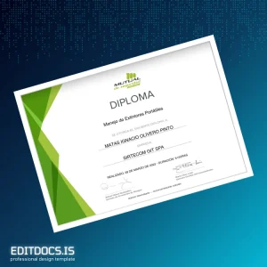 Editable Chile Sirtecom GIT SPA Diploma in Portable Extinguisher Management Template Page Preview - EditDocs