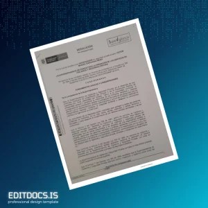 Editable Colombia Supervigilancia Investigator Diploma Template Page Preview - EditDocs